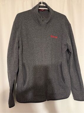 Gray Full-Zip Fleece Jacket - STARRETT